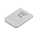 Produktbild Hermosairis PS1-Speicherkarte 1 Mega-Speicherkarte für Playstation 1 One PS1 PSX-Spiel Nützlich Praktisch Erschwinglichen Weiß 1M 1MB