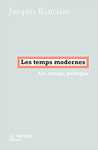 Book's Cover of Les temps modernes : Art, temps, politique
