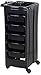TekNoh Evo - 6 Tier - Salon Rolling Storage Trolley - Black - Hairdressers Hairdressing Spa Hair Stylist Beauty Barber Cart Drawers Roller