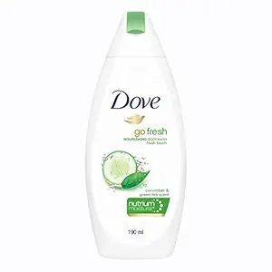 Dove Go Fresh Nourishing Body Wash, Fresh touch, cucumber&green tea scent, 190 ml