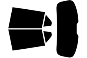 TINTCOM Pellicola Oscurante Vetri Auto Pre-Tagliata per-Peugeot 2008 5-Porte 2019-... Vetri Posteriori & Lunotto (20% Fumo Scuro)