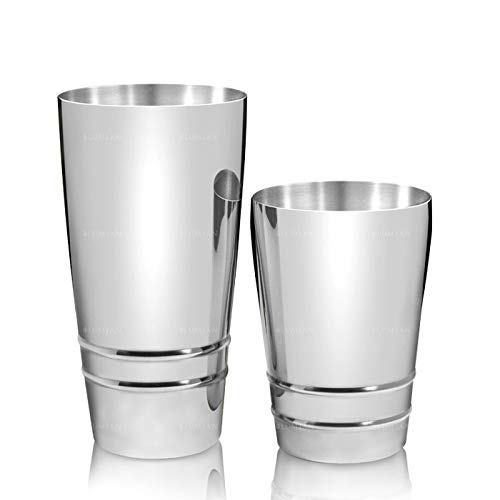 LUMIAN Yokai Saturn Boston Tin & Half Tin 18-28 oz Argento