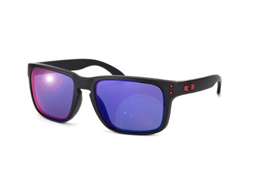 Oakley Holbrook - Gafas deportivas - rojo/negro 2015