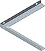Produktbild Element System 18133-00242 Regalkonsole Corny/Regalträger / 2 Stück/Silber matt / 240 x 240 mm