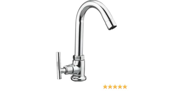 Qtm Brass Swan Neck Tap Tarim Series Basin Pillar Cock Ss Faucets