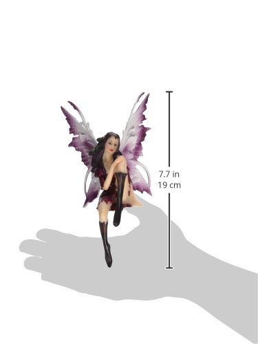 Design Toscano Amethyst, die Fee, Sitzende Figur - 2