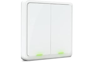 Zigbee Smart Switch 2 knappar trådlös
