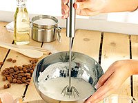 Cucina di Modena Edelstahl-Multi-Quirl mit Dreh-Automatik, 35 cm - 7