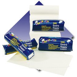 1000 X Flushable AND Disposable AND Biodegradable Nappy Liners