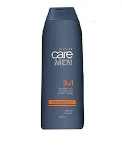 Avon Natural Care Men 3- in-1 Shower Gel Shampoo & Conditioner, 250 ml