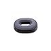 Produktbild elagoods Hohe erholung Speicher Baumwolle oval Kissen dekompression hohl O typ für bürostuhl Sofa autositz orthopädische Kissen grau 40 * 33 * 7 cm