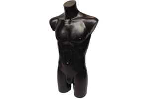 THE SHOPFITTING SHOP Buste de mannequin homme - Pour vêtements de sport, maillots de bain - Pour vitrine de magasin
