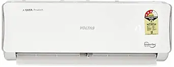 Voltas 1 Ton 3 Star Inverter Split AC (Copper, 123V DZU, White)