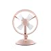 Produktbild HHR Mini tragbarer Ventilator, USB Saugnapf Windmühlenventilator Home Office Schlafzimmer und Outdoor Reise tragbarer Handventilator 2 Modi 135 * 175 * 105mm