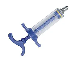 Adjustable Hand Feeding Syringe for Birds/Puppy/Kitten/Dog/Cat/Hamster (20 ml)