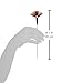 da Vinci mask brush cosmetic/face mask brush/facial mask brush/mask brush fan/skin care mask