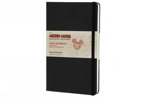 Preisvergleich Produktbild Moleskine Sonderausgabe Disney / Liniertes Notizbuch / Large / Fester Einband / Schwarz