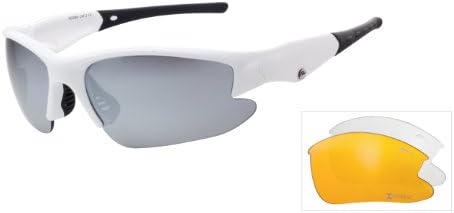 RELAX Men's Women's Sport Sunglasses Cycling Running Driving Eyewear Interchangeable Lenses R5308A