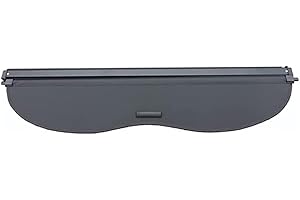 DAYKET Voiture Étagère Arrière Rétractable De Coffre pour Renault Kadjar 2016-2021, Cache Bagages Housse Colis Cargo Rideau Bouclier SéCurité,B/Black