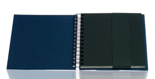 Rössler 1329452905 Spiral-Fotoalbum (18 x 18), Unifarben navy - 2
