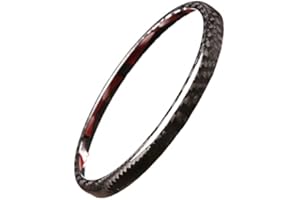 Palumma Emblema decorativo de fibra de carbono para coche compatible con 2020-2022 Alfa Romeo Giulia/Stelvio