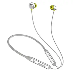 boAt Rockerz 330ANC Bluetooth Neckband with Crystal Bionic Sound Powered by Dirac Opteo?, Active Noise Cancellation, 13mm Drivers, ASAP? Charge, 24H Playback & ENx? Tech(Funky Grey)