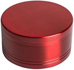 opdamyi Herbal Grinder Spice Tobacco Grinder, Zinc Alloy,3-pieces