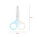 Anself 3pcs Baby Nail Clipper Set Cute Little Child Manicures Set Nail Clipper with Magnifier + Nail File + Round Head Scissors