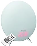 Denver CRL-310 wake up light sunrise alarm clock with nature sounds & mood light - UK spec