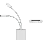 Mettzchrom Lightning type-c Girişli iPhone 11 12 13 14 15 16 Serilerine Uyumlu Kart Okuyucu SD Kart Adapt&ouml;r&uuml; TF Kart Okuyucu 