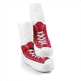 Mocc Ons By Sock Ons RED Sneaker size 6-12 Months - NEW DESIGN!