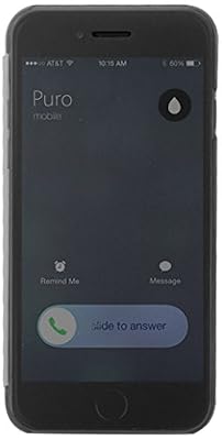 Puro IPC655SENSEBLK Etui folio pour iPhone 6 Plus Noir
