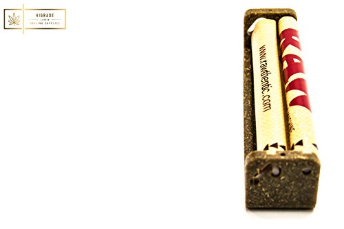 Raw King Size Zigarettenroller mit 4 Raw King Size Rolling Papers und 2 Broschüren von Raw Rolling Tips - 4