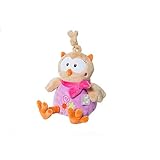 Mini Spieluhr Eule 26 cm lila