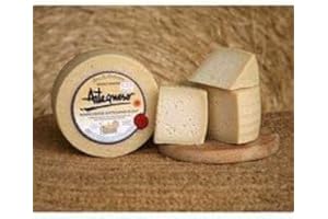ESPAGNE GOURMET Fromage AOP Manchego "Semi-Curado" artisanal au lait cru. Entier 1 kg. approx.