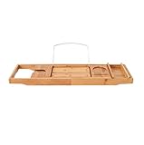 ● Hecho de bambú de alta calidad sostenible, ecológico y natural, duradero, lujoso, moderno y duradero, es impermeable y no tiene moho