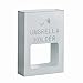Produktbild HU Schirmständer Heim Schmiedeeisen Einfache Regenschirm Organizer 14.2x16.1x5.1in (Farbe : Weiß)