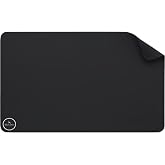 Black Deer Siyah Professional Oyuncu Gaming Mouse Pad,Ofis Masa Pad, Kaydırmaz Taban Mouse Pad, Su Ge&ccedil;irmez Mouse Pad (35x28 