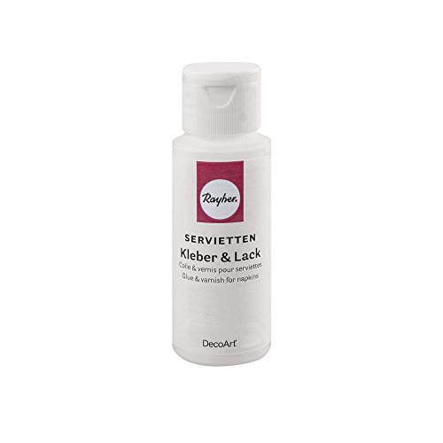 Rayher 38061000 Serviettenkleber, Flasche 59 ml