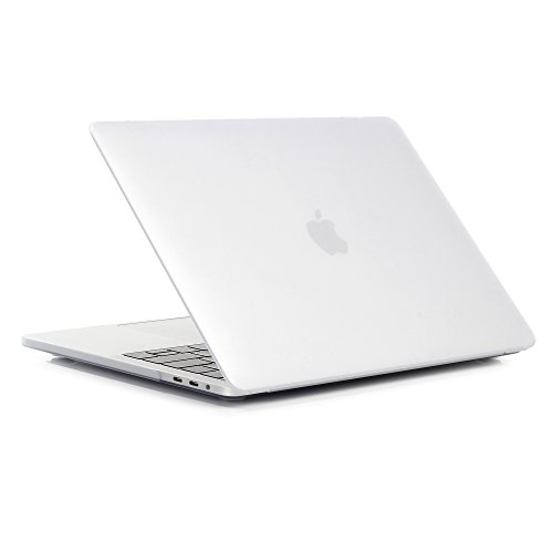 MacBook Pro 13 Hülle 2016, iNeseon Ultra Slim Plastik Hartschale Tasche Cover snap on Schutzhülle Schale mit US Weiß und EU Transparent Silikon Tastatur-Abdeckung Schutzhülle für Neueste Apple MacBook Pro 13 Zoll ohne Touch Bar A1708, Transparent - 3