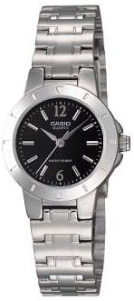 CasioLTP-1177A-1ADF โ Watch (Wristwatch, Stainless Steel, Stainless Steel, Stainless Steel, Mineral)