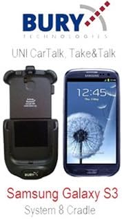Bury UNI Take &amp; Talk Car Active Holder Black – Stand (Phone/Smartphone, Car, Active Holder, Black, Samsung Galaxy S3)