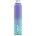 CASPIAN /// Astra Stainless Steel Water Bottle (Lilac Lagoon, 1 Litre, Set of 1)| Leak Proof Thunder for Fridge Home Office Travel School Kids Boys Girls Adults Sports Gym Yoga