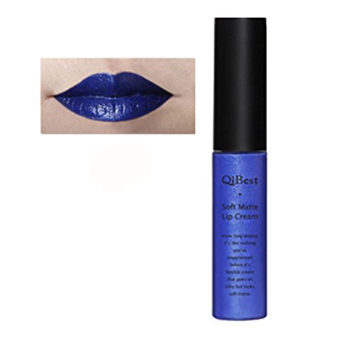 Tonwalk Matte Liquid Lipstick Long Lasting Lip Gloss for Women Makeup (Blue)