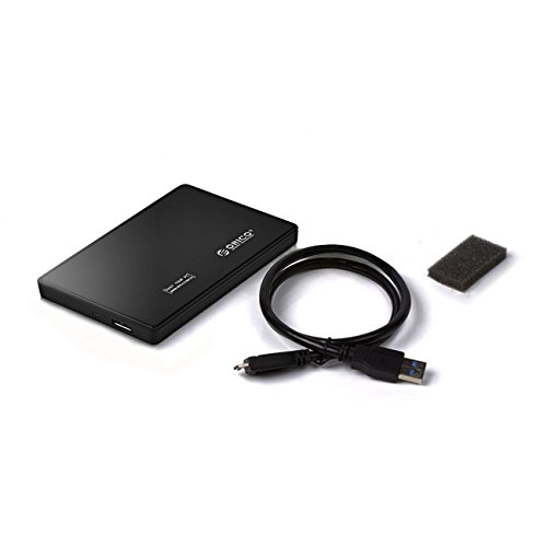 ORICO 6,3 cm USB 3.0 Hard Drive Disk HDD Externes Gehäuse/Case für 9,5 mm 7 mm 6,3 cm SATA HDD und SSD, Werkzeuglose HDD Installation kompatibel mit Windows 2000/Windows ME/Windows 98/XP/Vista/7/8, Mac OS 9.1/10.8.4 höher - 7