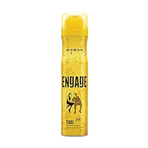 Engage Tease Deodorant For Women, Citrus and Floral, Skin Friendly, 150 ml