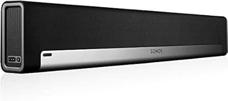Sonos Playbar Barre de son TV sans fil et enceinte wifi multiroom pour vos films, jeux vidéo et musique en streaming - compatible dolby digital, apple tv et gaming - Noir