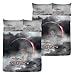 Childrens/Kids Twilight Eclipse DOUBLE Reversible Quilt/Duvet Cover Bedding Set (Double Bed)