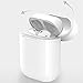 Produktbild Huhua-Helicopter Hahuah Zubehör  Headset, Qi Wireless-Ladegerät Empfänger Lade Headset Smart Cover Case für Apple Airpods (Weiß)