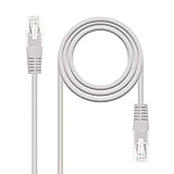 Normativas: RoHS NANOCABLE 10.20.1310 - Cable de Red Ethernet RJ45 LSZH Cat.6 UTP, AWG24, 100% Cobre, Libre de alogenos, Gris, latiguillo de 10mts